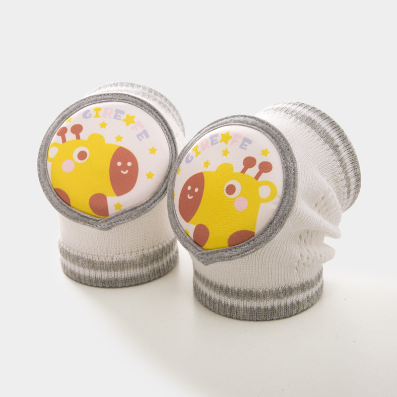 Custom Animal Softy Baby Head Knee Pads Protect Baby Gardening Crawling Knee Pads