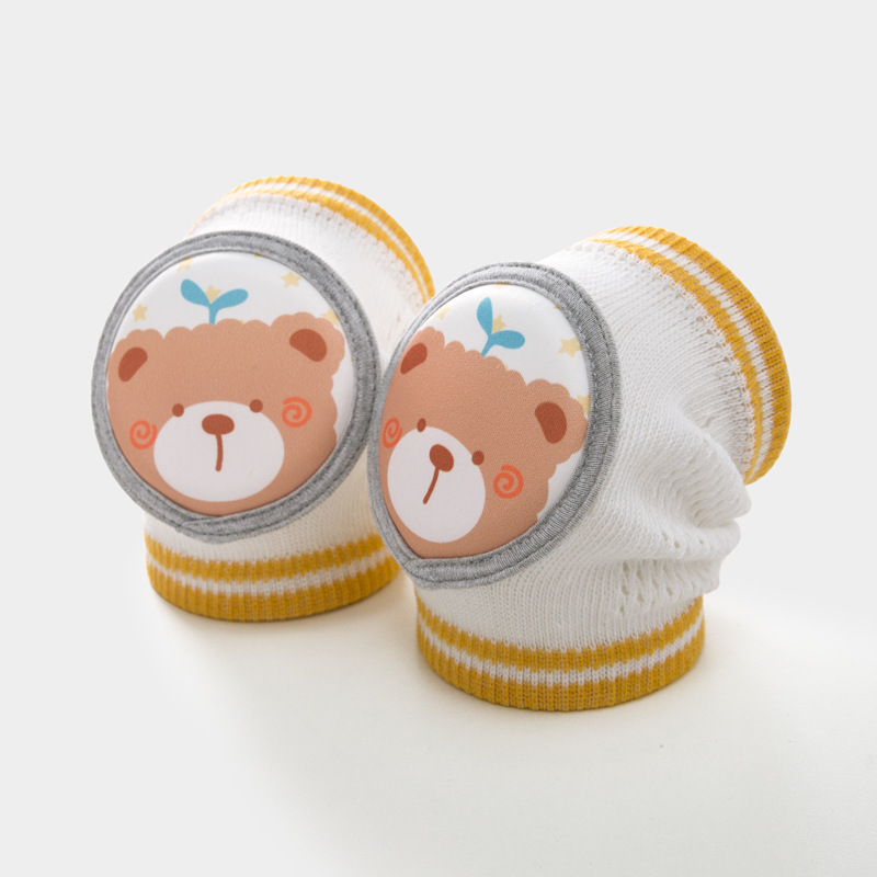 Custom Animal Softy Baby Head Knee Pads Protect Baby Gardening Crawling Knee Pads