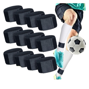 Manufacturer Supply Soccer Shin Guard Straps Anti Slip Football Legging Shin Fixed Straps Soccer Shin Guard Strap