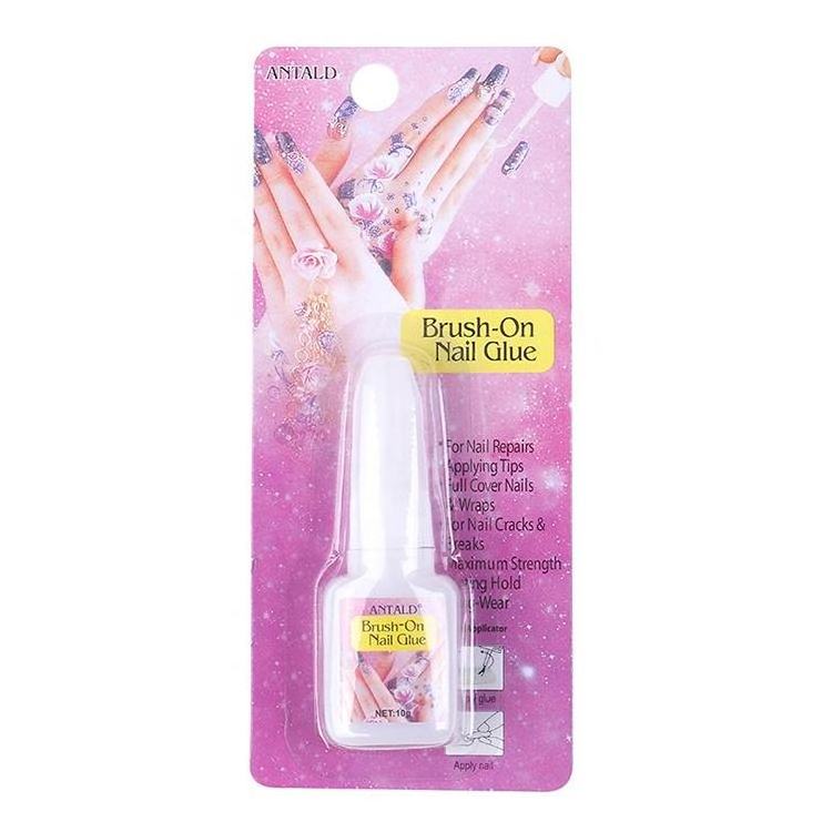 Brush on art decoration acrylic non-toxic bond nail glue hot selling transparent super sticky fast dry nail glue gel