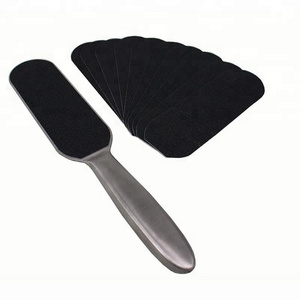 Stainless Steel Pedicure Replaceable Sandpaper Wholesale Metal Foot File Callus Remover