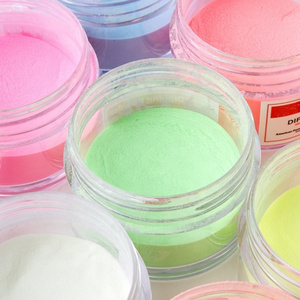 New Arrival Glow in the dark phosphor nail fluorescent pigment/10 colors glow in dark acrylic powder