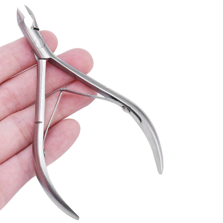 Stainless steel sharpening Nail cuticle nipper professional nghia double spring cuticle nippers cuticle trimmer