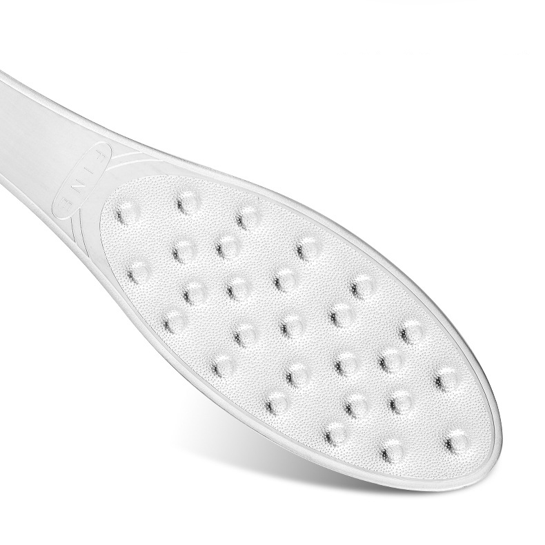 Stainless Steel Foot File Scraper Metal Double Sided Callus Remover Professional Foot Rasp Scrubber