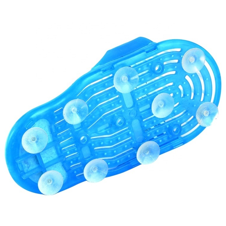 Hot Sell Emery Foot File Massage Slippers Scrubber Factory Price Wholesale Shower Foot Massage Slipper Scrubber