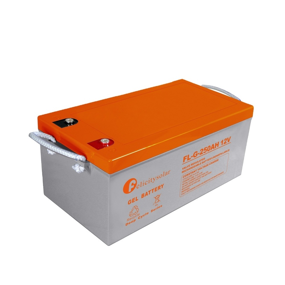 12V 100AH 120AH 150AH 200AH 250AH sealed lead acid AGM deep cycle solar battery