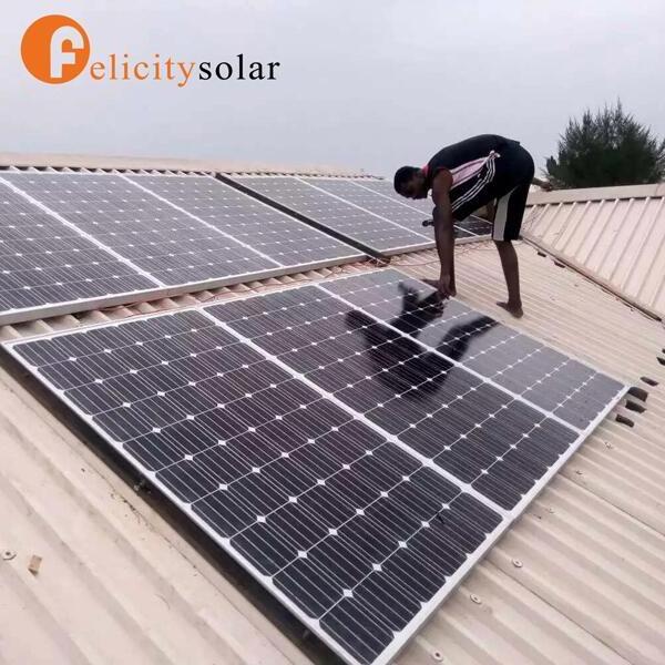 High Efficiency Solar Cell Panel 400 watt made in China 350 watt 450W plate paneles solares