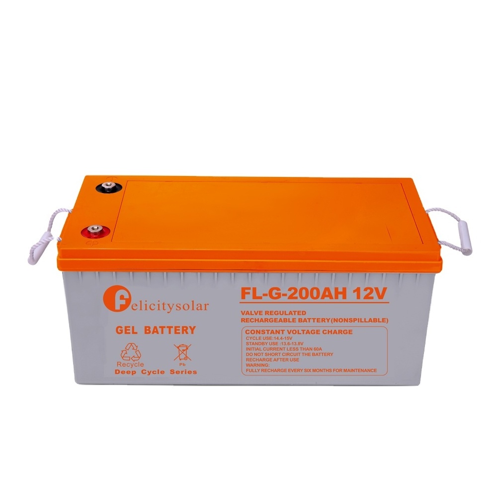 12V 100AH 120AH 150AH 200AH 250AH sealed lead acid AGM deep cycle solar battery