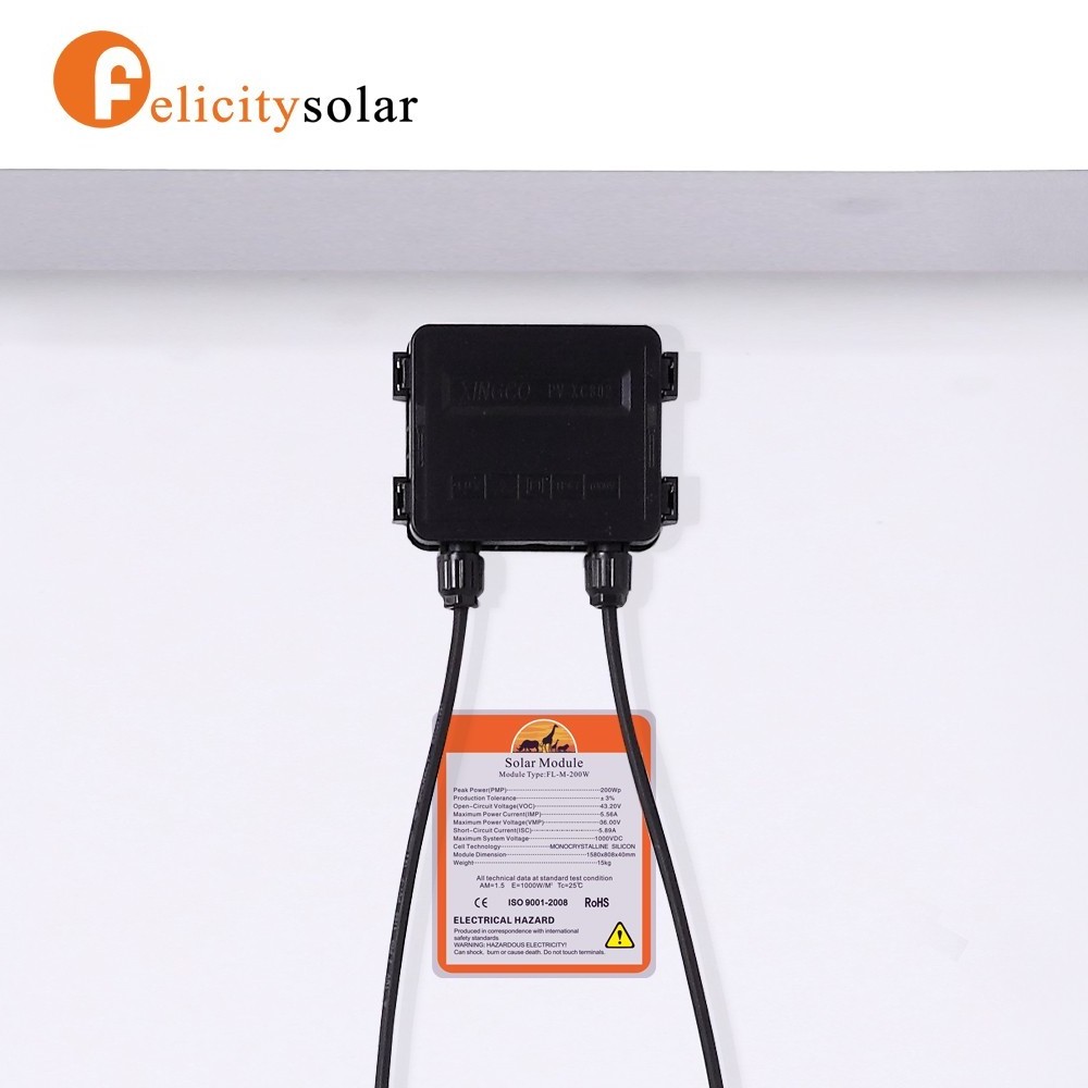 Felicity High efficiency monocrystalline cell solar panels 300 watt