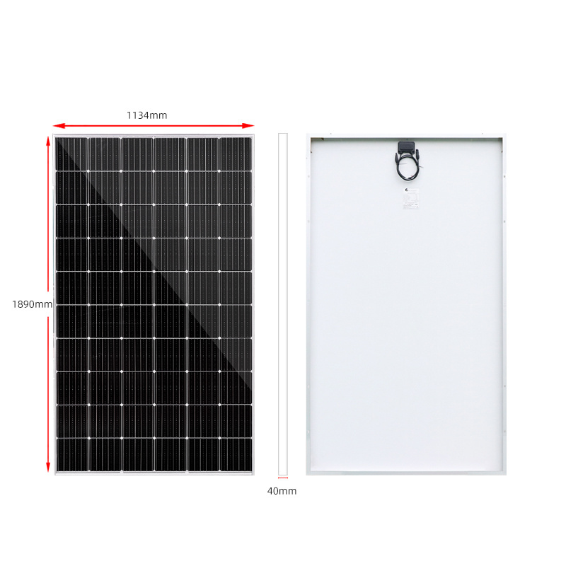 5bb 12bb solar Panels 500 watt price 150W 250w 300W 400w 500w  for home system