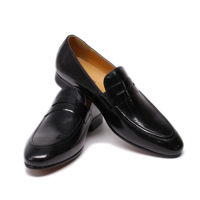 Italian driver unique loafers genuine leather shoes for men casual