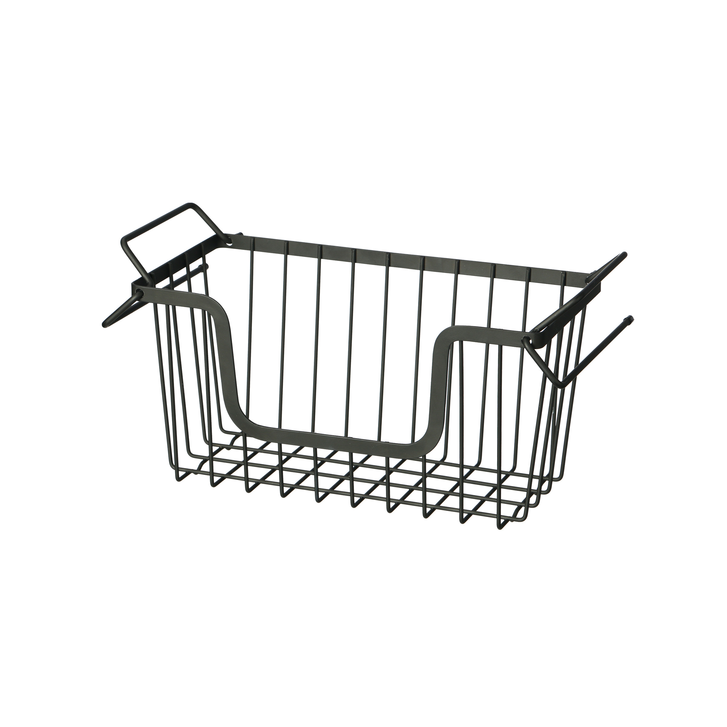 Small Under Shelf Hanging Wire Basket Stair Basket Storage Baskets