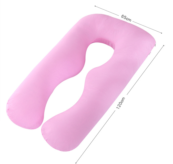 High quality soft women u shape cotton full body Manufacturer Supply Full Body Maternity Pillow U Shaped soft pillow