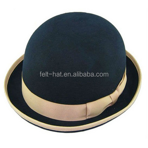 100% Australian wool cloche wool felt hat