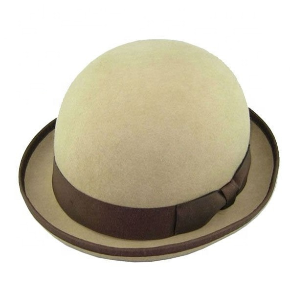 100% Australian wool cloche wool felt hat