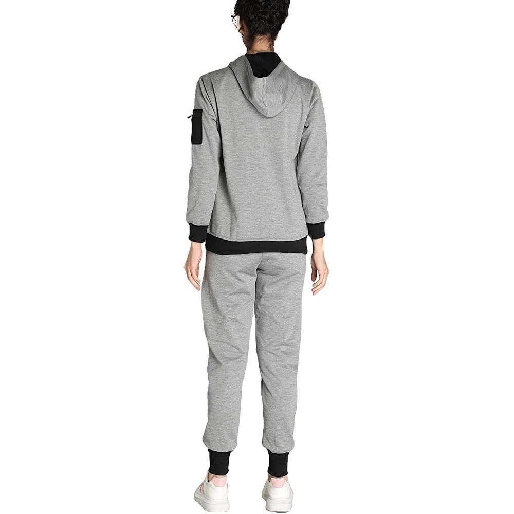 Wholesale custom tracksuit women unisex jogger designer plain tracksuit casual sportswear jogger suits set training wear