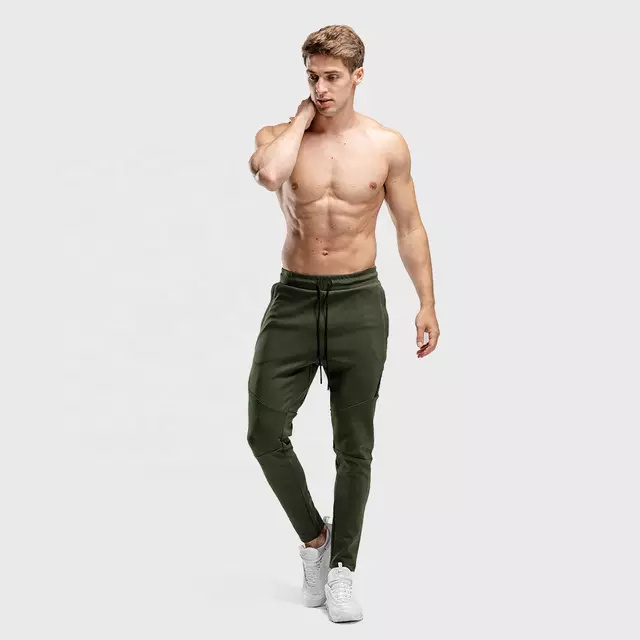 Wholesale Blank Joggers Pants Quick dry Fitness polyester Material Men Jogger pants Breathable Fleece Fabric 350 GSM pants