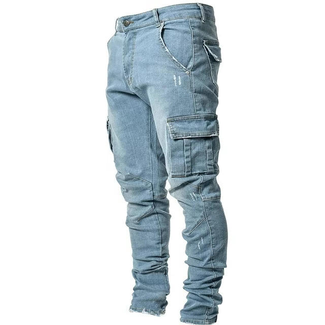 Best Quality Stylish Denim Jeans Pants Classic Men Jeans quick dry breathable blue black color Fashionable Men's Jeans OEM