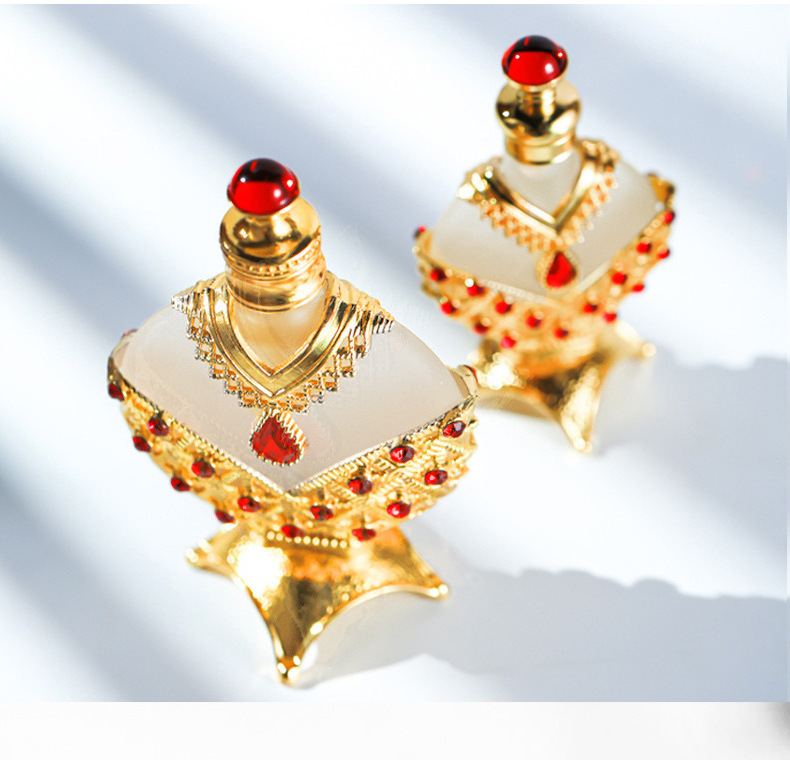 Gold Arabic Parfum Oil Dubai Perfumes Wholesale Lasting Attractive Perfume Ladies Arabic Perfume