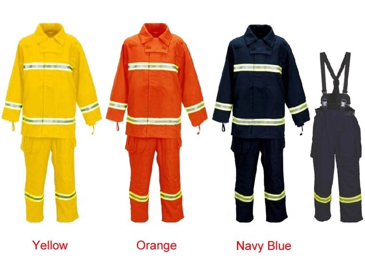 Factory Supply China Manufacturer Firefighter Uniform Fire Safety Fireman Suit