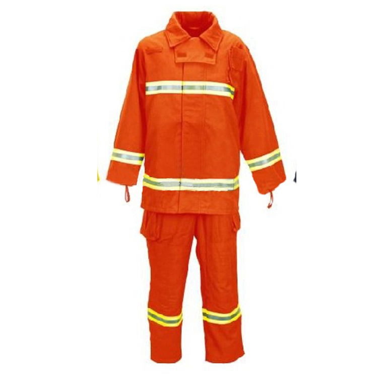 Factory Supply China Manufacturer Firefighter Uniform Fire Safety Fireman Suit