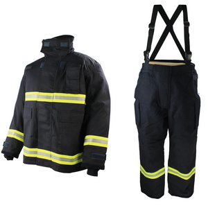 Factory Supply China Manufacturer Firefighter Uniform Fire Safety Fireman Suit