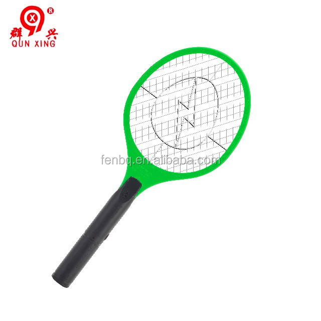 QX806 bug zapper mosquito killer fly racket with round or flat plug kill pest insect killer fly glue trap