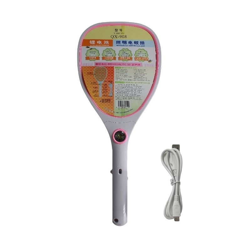 Lithium Battery Outdoor mosquito racket rechargeable