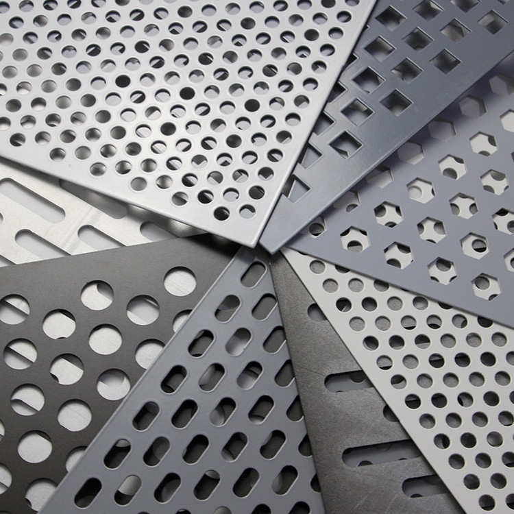 decorative galvanized stainless steel aluminum perforated metal sheet