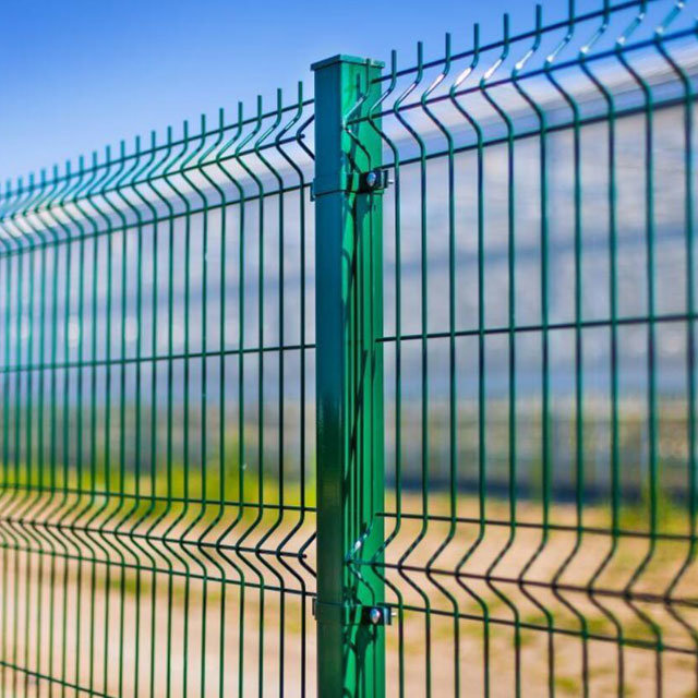 50*200mm 1.8m outdoor garden metal fence 3d wire mesh fence for sale