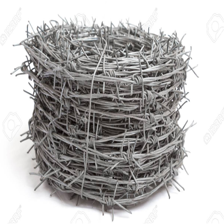 Hot-Dipped Galvanized Barbed Wire Price Per Roll / Used Barbed Wire For Sale