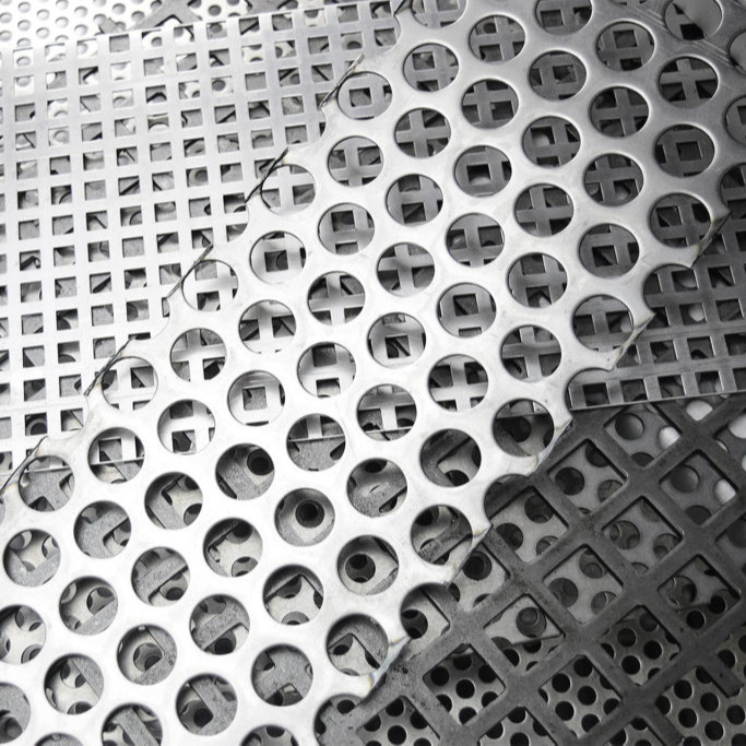 decorative galvanized stainless steel aluminum perforated metal sheet