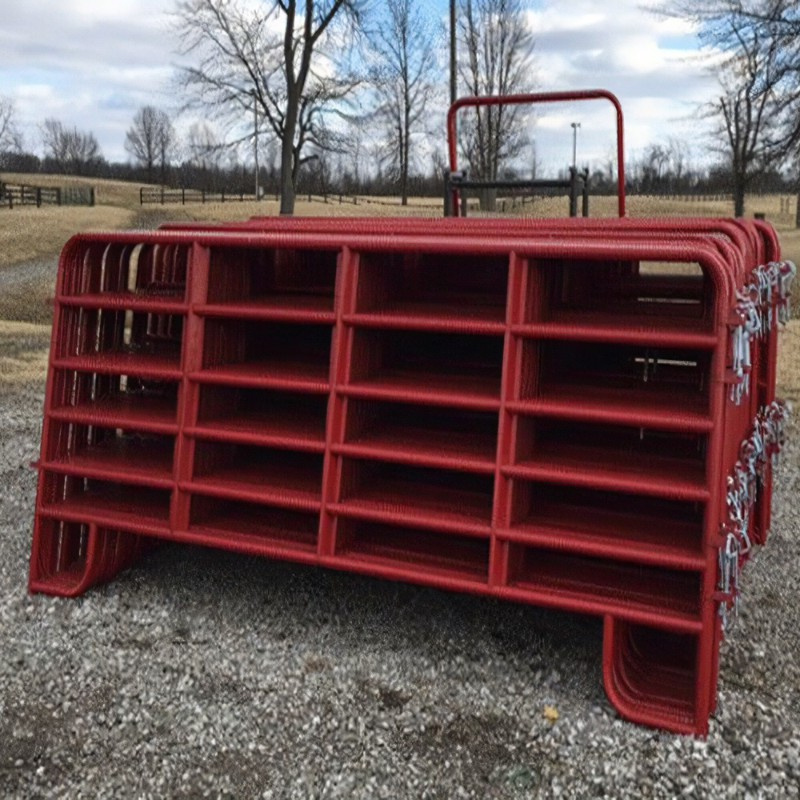 hot sale in North America portable galvanized pipe used Heavy Duty Crowding Horse Country corral panels