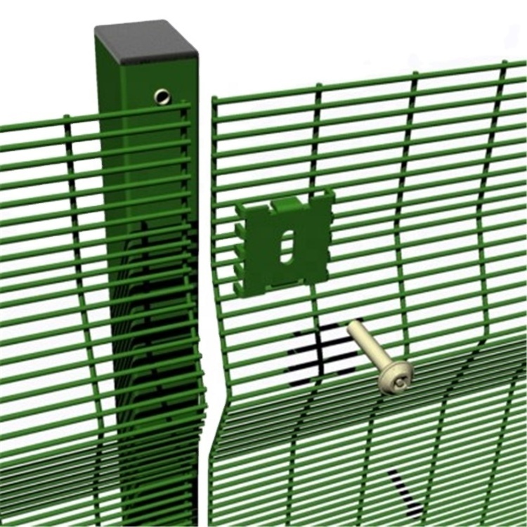 South Africa anti climb clearview fencing / clear view fence panel price per meter