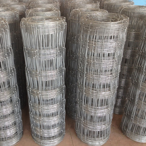 Factory Price heavy duty fixed knot woven wire field game fence/ Galvanized Sheep Farm Fence/ 2.2mm 2.5mm 2.7mm wire farm fence