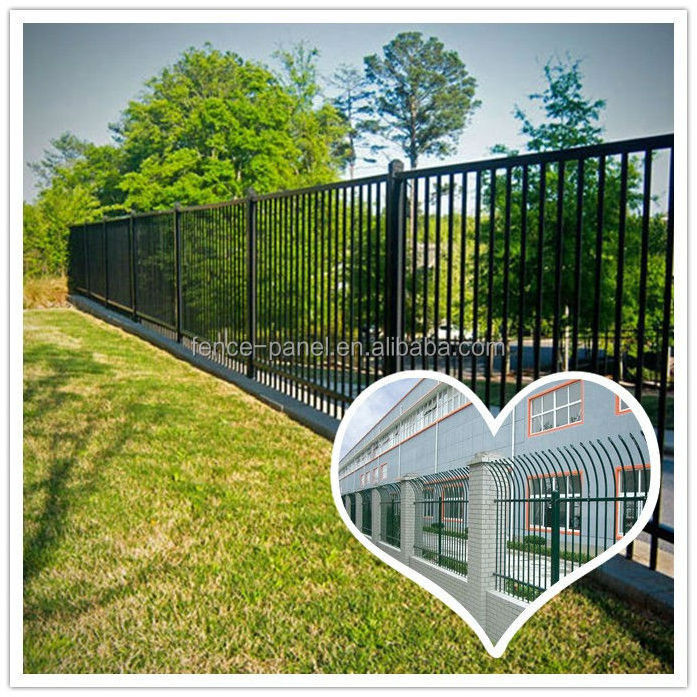 School,Garden,Pool Cheap Price Outdoor Used Steel Iron Fancy Fence