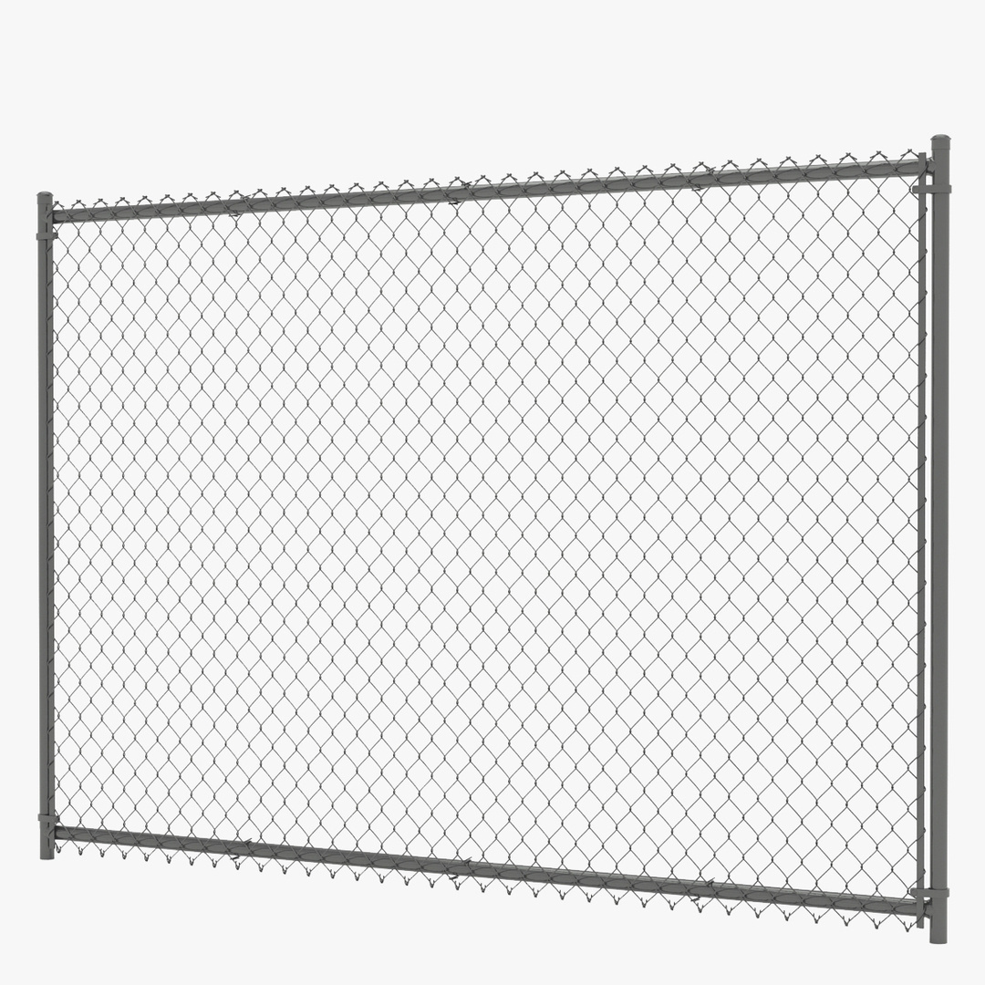 fence Factory direct sale 8 foot boundary wall pvc coated hot dipped industry galvanized chain link fence for sale