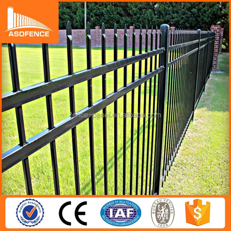 Fence Posts Factory Portable Dog Fence/no Dig Fence/4x4 Galvanized Square Metal Pvc Coated Iron Outdoor Powder Coated Support