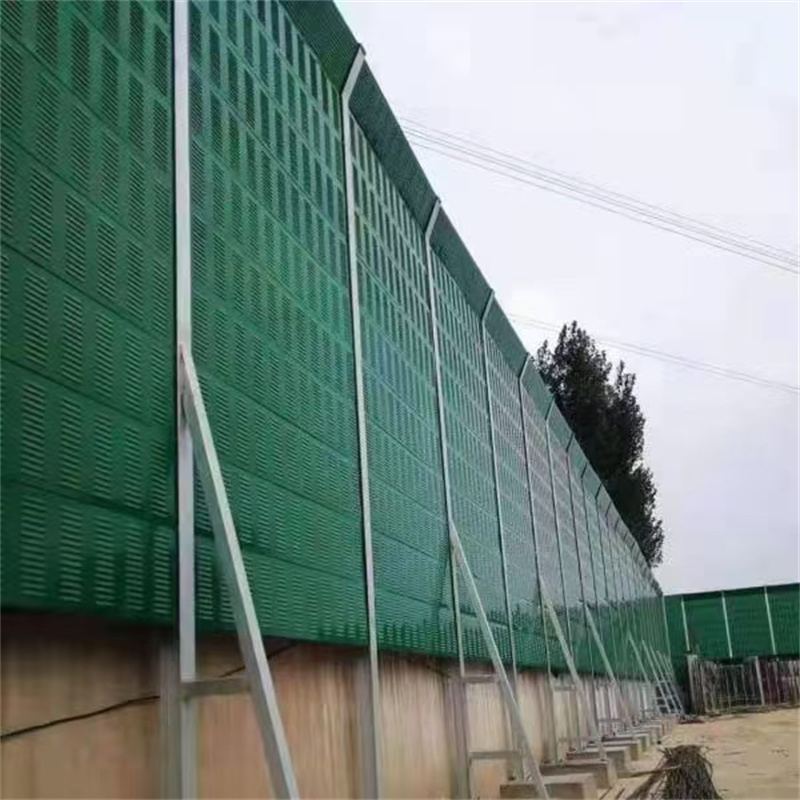 Sound absorbing road noise barrier fence soundproof fence Mass loaded  highway noise barrier manufacturer