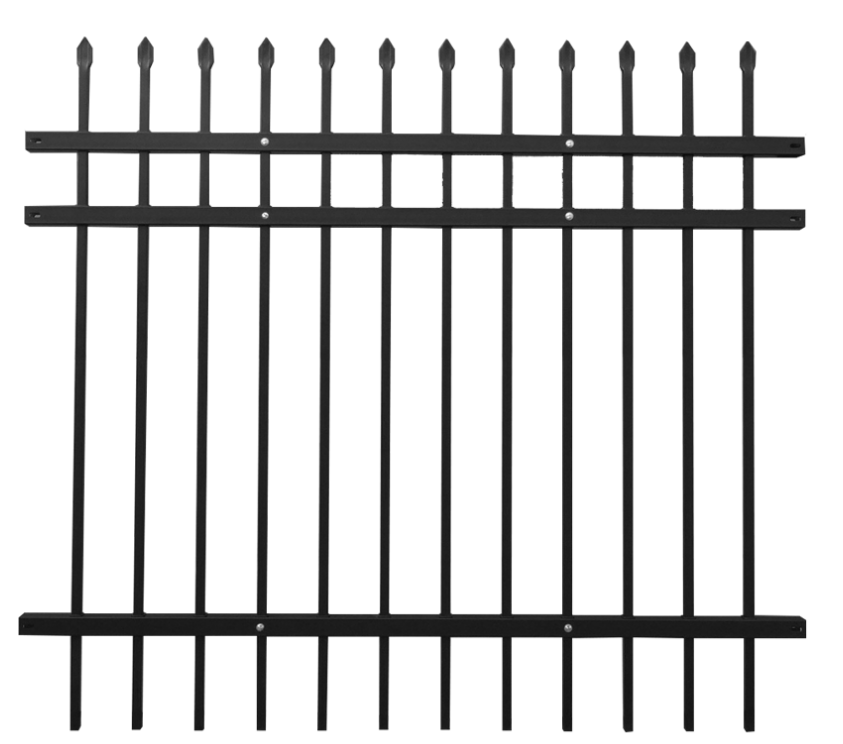 School,Garden,Pool Cheap Price Outdoor Used Steel Iron Fancy Fence