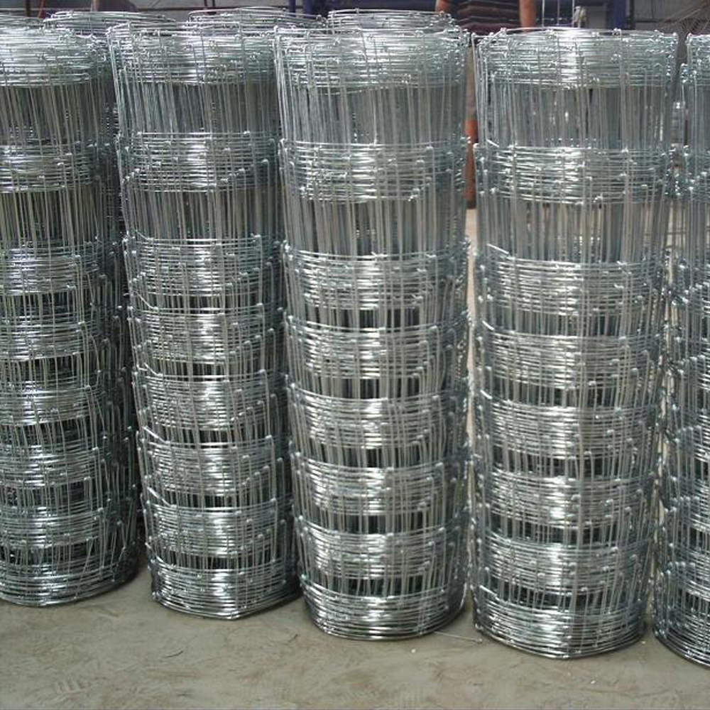 Factory Price heavy duty fixed knot woven wire field game fence/ Galvanized Sheep Farm Fence/ 2.2mm 2.5mm 2.7mm wire farm fence