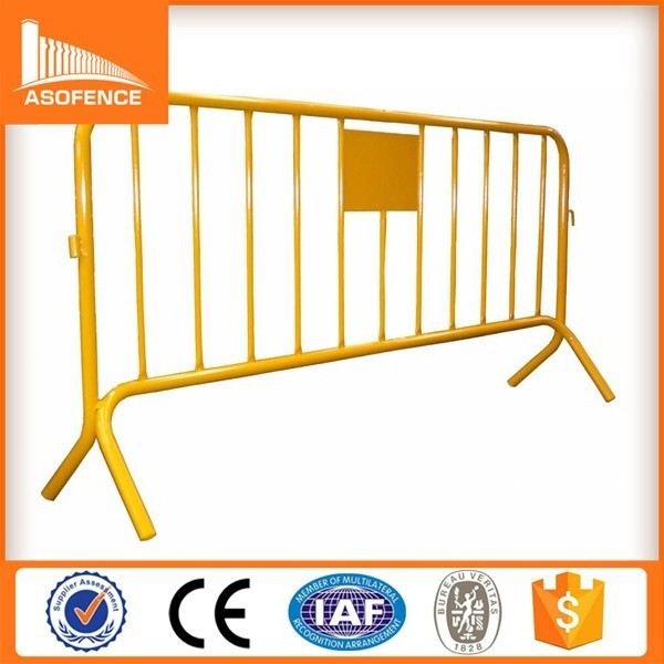 Cheap Bridge Feet Galvanized Barrier Crowd Control Event Barricade Temporary Fence Stands Concert