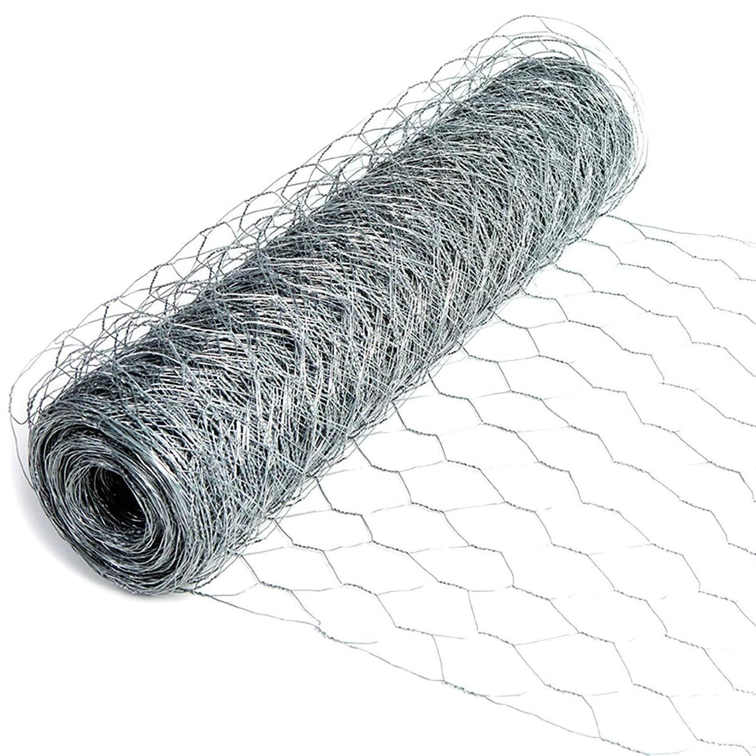 Good quality steel hexagonal wire mesh / chicken wire fencing panels for sale