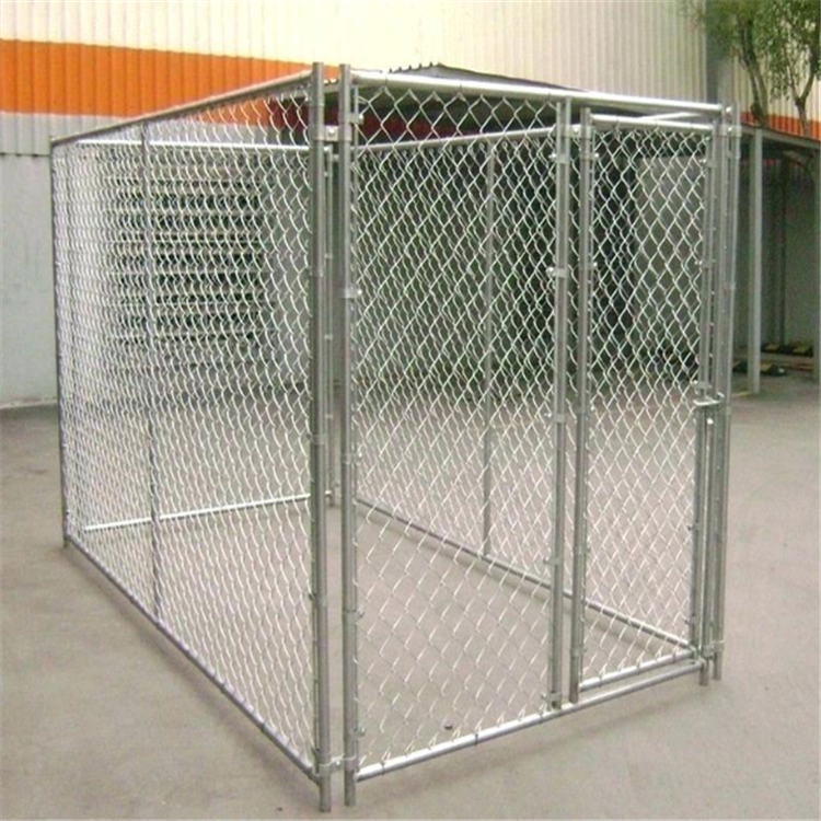 High quality chain link dog kennel fence panel/10x10x6 foot galvanized dog kennel /outdoor dog run kennel