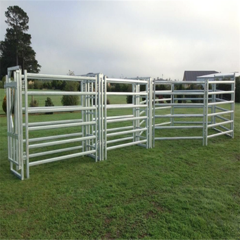 Heavy Duty Farm Livestock Panels Cattle Corral Rail Fence Panels For Sale