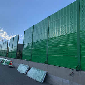 low cost 12 m hight anti sound barrier panel / acoustic noise barrier