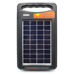 Electric Fence Solar Charger Output 0.15J up to 2 Miles, Portable Electric Fence Energizer