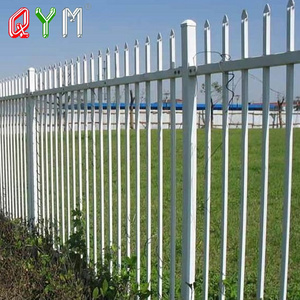 Cedar Square Tube Picket Fence White Pvc Picket Fence