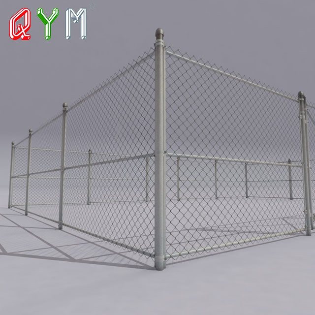 5*5cm PVC Coated Iron Wire Mesh  Used Chain Link Fence Panels