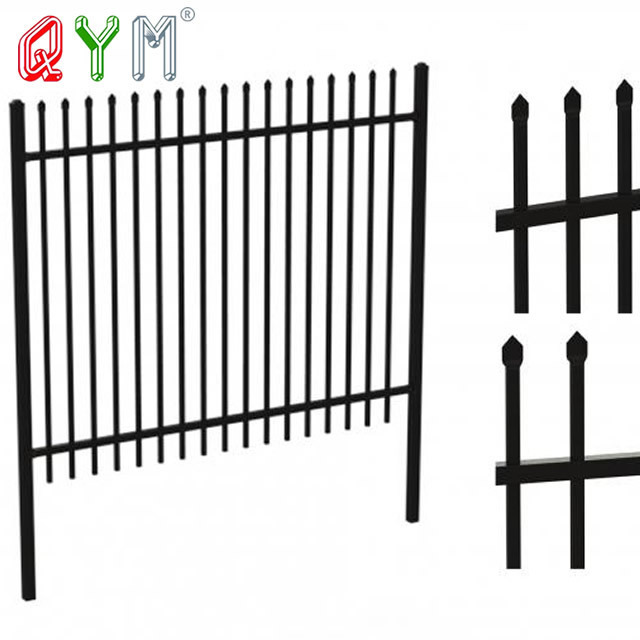 Cedar Square Tube Picket Fence White Pvc Picket Fence